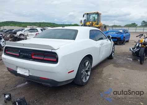2022 Dodge Challenger Gt from USA, damaged, VIN 2C3CDZJG5NH168760